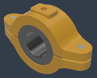 Unicycle Bearing Shell