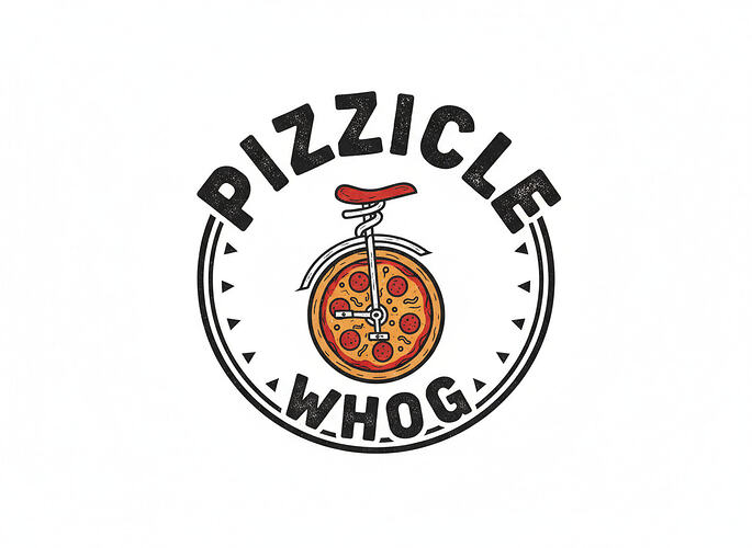 Firefly_Gemini Flash_a t-shirt logo which makes fun of an inside joke by unicyclists, featuring a unicycle 529750