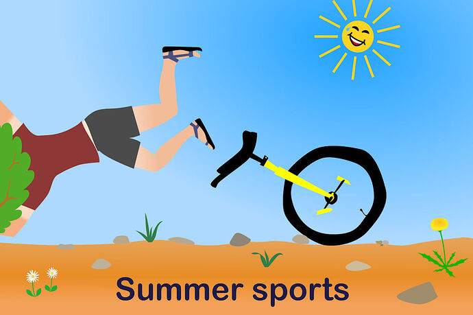 Summer Sports rechteckig 1200x800